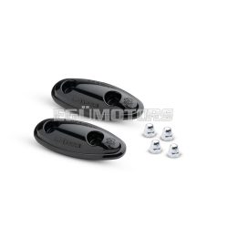 Malossi 2 BLACK COVERS for REAR-VIEW MIRROR SLOTS