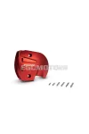 Red vented transmission cover