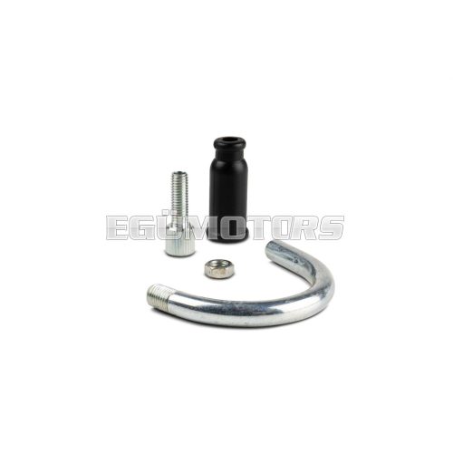 Malossi INCLINED TUBE KIT 160 leng. 50mm - fast.threaded ext. M6x0,75x7,5/inner M5x0,75