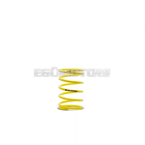 Malossi YELLOW VARIATOR ADJUSTER SPRING ext.52,6x81mm thread 4,3mm 7,2k