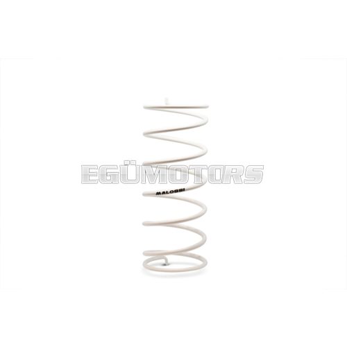 Malossi WHITE VARIATOR ADJUSTER SPRING ext.56,8x138mm thread 3,8mm 2,75k