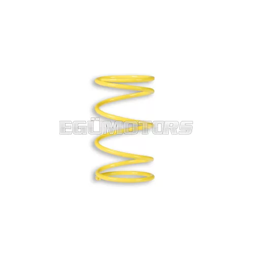Malossi YELLOW VARIATOR ADJUSTER SPRING ext.65x112mm thread 4,6mm 6,6k