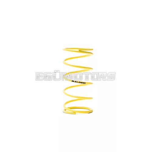 Malossi YELLOW VARIATOR ADJUSTER SPRING ext.56,3x115mm thread 4,0mm 4,3k
