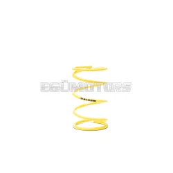   Malossi YELLOW VARIATOR ADJUSTER SPRING ext.67,7x112mm thread 5,2mm 9,5k