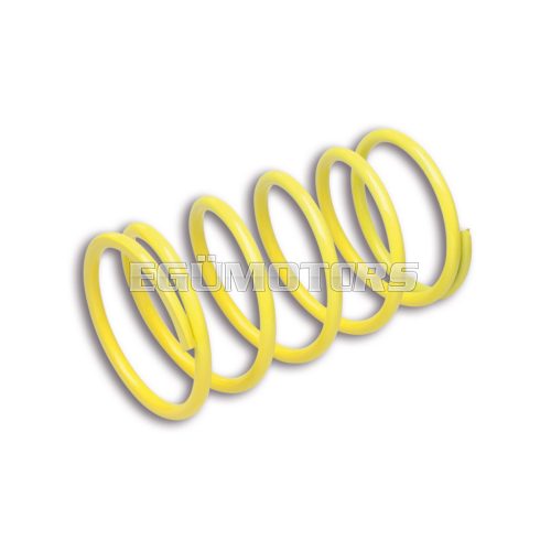 Malossi YELLOW VARIATOR ADJUSTER SPRING ext.67x115mm thread 5,2mm 7,6k