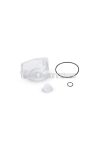Malossi TRANSPARENT BOWL SHA with inspection TAP for max jet