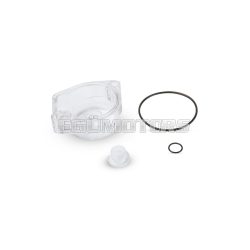 Malossi TRANSPARENT BOWL SHA with inspection TAP for max jet