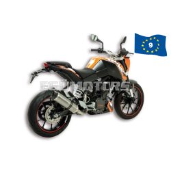 Malossi EXHAUST SYSTEM GP MHR REPLICA 4-Stroke homologated