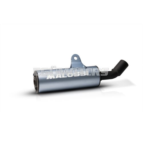 Malossi aluminium SILENCER 60 POWER EXHAUST BLACK sound