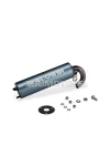 Aluminium silencer Ø 60 for FLIP homologated exhaust system