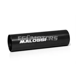   Silencer pipe with external Ø 60 in aluminium black anodised