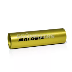   Silencer pipe with external Ø 60 in aluminium yellow anodised