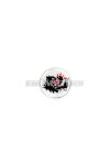 Malossi STICKER MALOSSI HEAD LION - 21 - WHITE ground