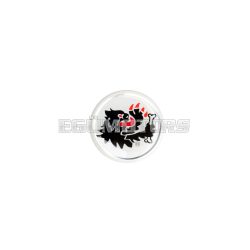 Malossi STICKER MALOSSI HEAD LION - 21 - WHITE ground