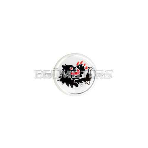 Malossi STICKER MALOSSI HEAD LION - 21 - WHITE ground
