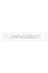 Malossi CHROMED MALOSSI STICKER - 22 cm