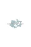 Malossi STICKER MALOSSI HEAD LION - 3D - SILVER - 10 cm