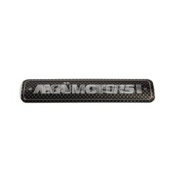 Malossi ALUMINIUM PLATE FOR EXHAUSTS 35x150 mm