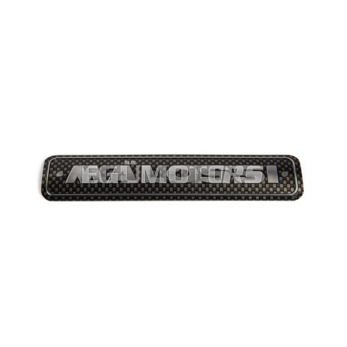 Malossi ALUMINIUM PLATE FOR EXHAUSTS 35x150 mm
