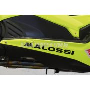 Malossi PRE-SPACED MALOSSI STICKER BLACK - L.32 cm H.3,5 cm