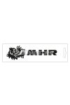Malossi BLACK MHR STICKER - 13 cm