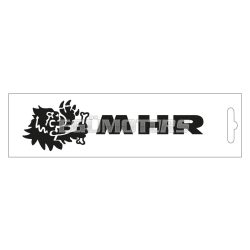 Malossi BLACK MHR STICKER - 13 cm