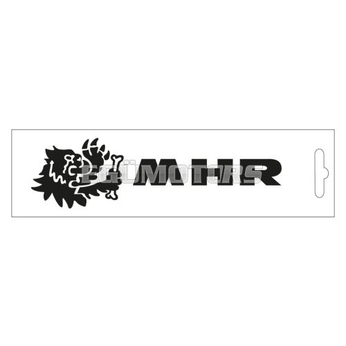 Malossi BLACK MHR STICKER - 13 cm