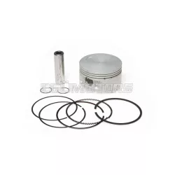 Malossi PISTON 63 pin 15 rect./oil rings 3 00
