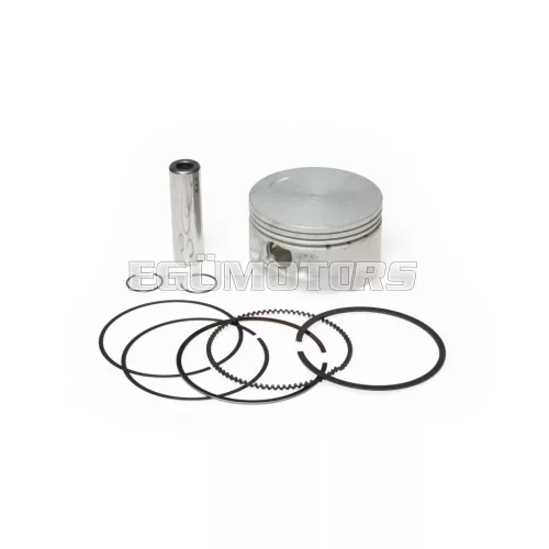 Malossi PISTON 63 pin 15 rect./oil rings 3 00