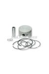 Malossi PISTON 61 pin 14 rect./oil rings 3 00