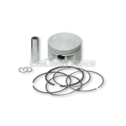 Malossi PISTON 61 pin 14 rect./oil rings 3 C