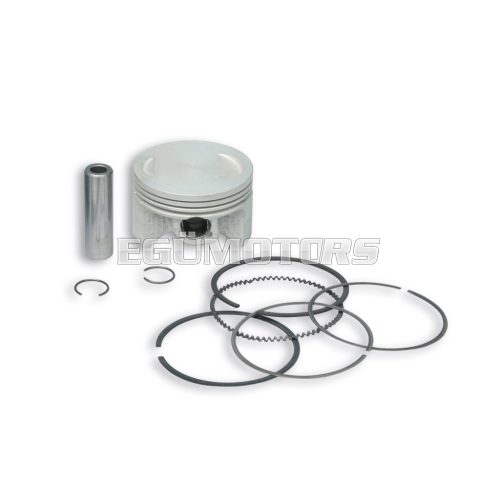 Malossi PISTON 58 pin 14 rect./oil rings 3 BB
