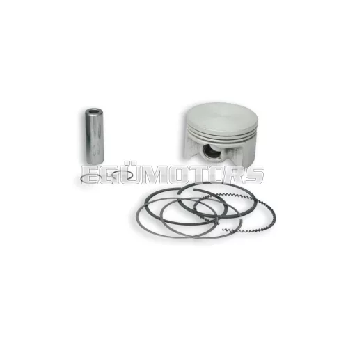 Malossi PISTON 58  pin 15 rect./oil rings 3 D