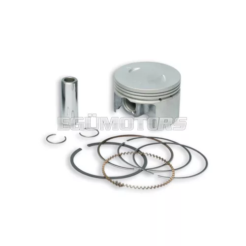 Malossi PISTON 52 pin 13 rect./oil rings 3 C