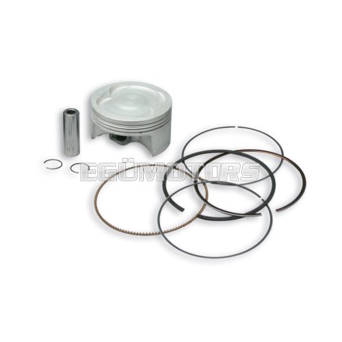 Malossi PISTON 75,5 pin 15 rect./oil rings 3 A