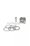 Malossi PISTON 49 pin 10 rect./oil rings 3 AA