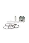 Malossi PISTON 49 pin 10 rect./oil rings 3 CC