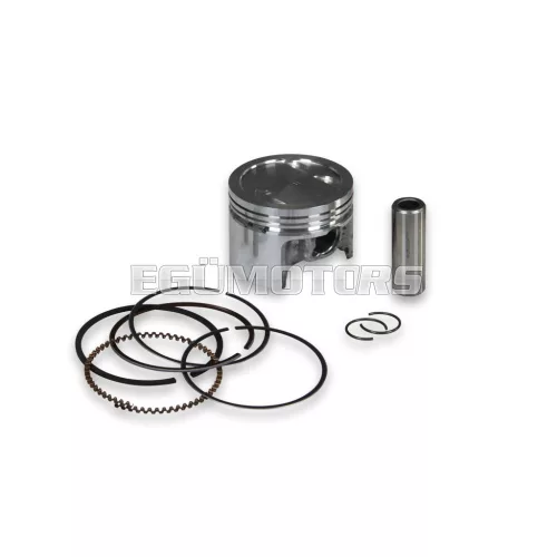 Malossi PISTON 49 pin 13 rect./oil rings 3 D
