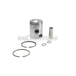   Piston 2T Ø 38,4 with pin Ø 12 and 2 rectangular rings size C