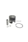 Piston 2T Ø 47 with pin Ø 10 and 1 rectangular ring size B