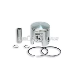 Piston 2T Ø 47.4 with pin Ø 12 and 2 rectangular rings