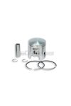 Piston 2T Ø 47 with pin Ø 12 and 2 rectangular rings size B