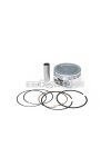 Malossi PISTON 74 pin 17 rect./oil rings 3 D