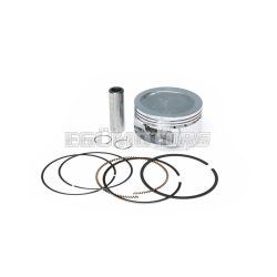 Malossi PISTON 74 pin 17 rect./oil rings 3 D