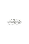 Malossi PISTON RING SET 56 1 rect./2 oil c.r.