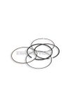 Malossi PISTON RING SET 75,5 1 sem./2 oil c.r.