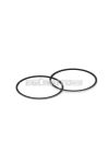 Malossi 2 PISTON RINGS 63x1 chro. rectangular KDN5