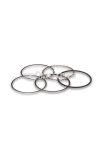 Malossi PISTON RING SET 49 1 rect./2 oil c.r.