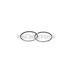 Malossi 2 PISTON RINGS 45,9x1,5 chro.rectangular