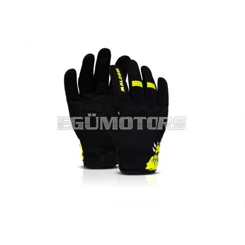 Malossi M-GLOVES YELLOW MID SEASON GLOVES ( XS )